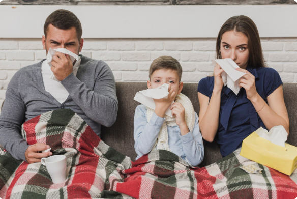 Panel infeccioso respiratorio y digestivo: COVID-19, Influenza, Rotavirus, Salmonella